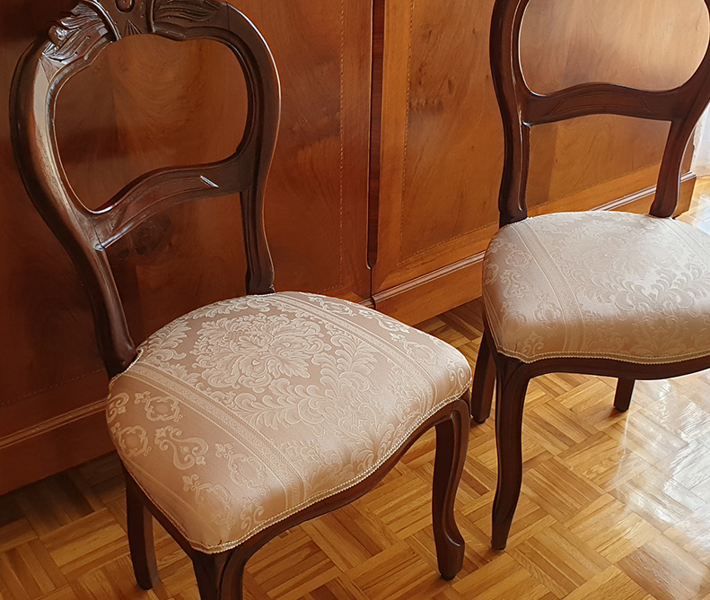 Restauro sedie antiche | MastroTappezziereIn